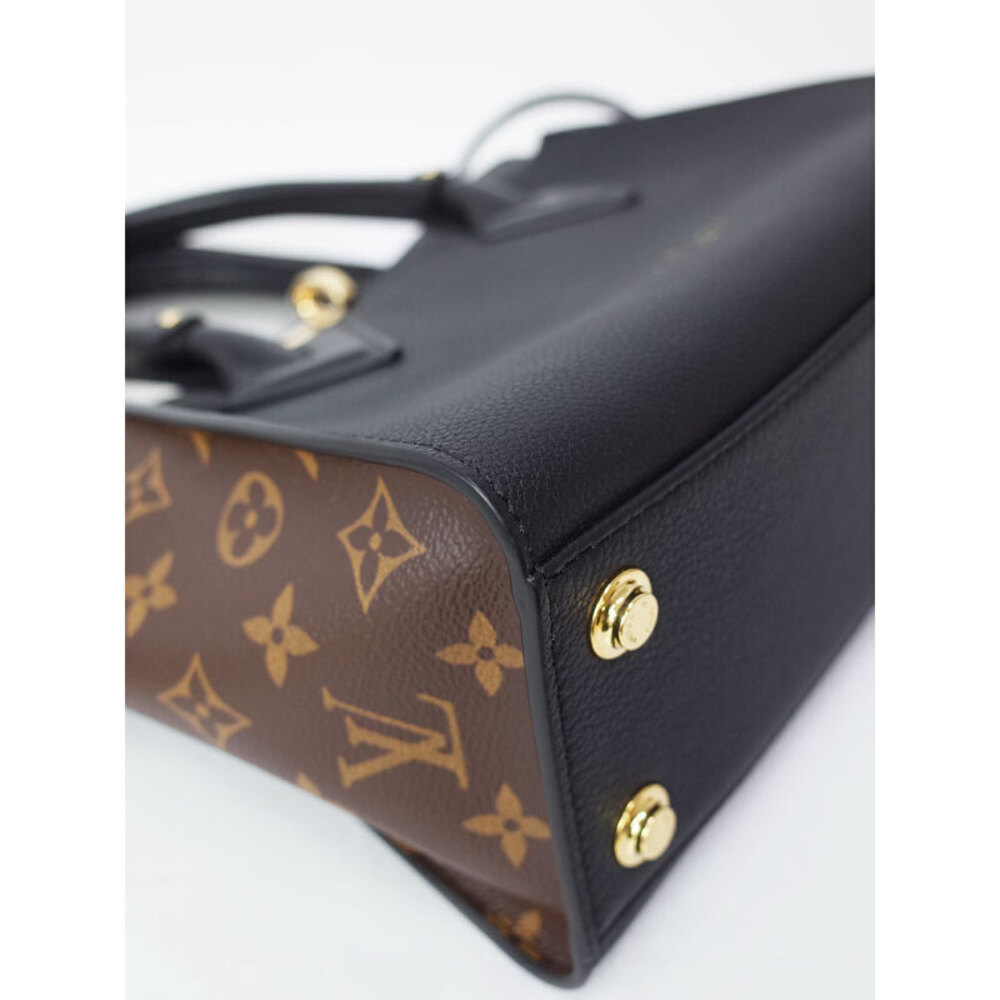 Louis Vuitton Brown Leather My Bag On Monogram Side - Picture 6 of 8